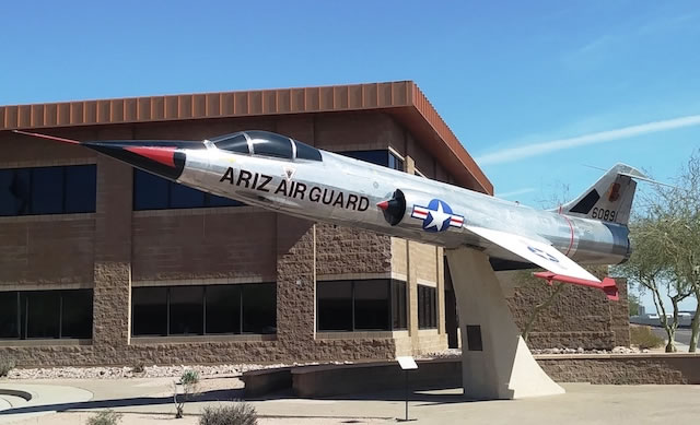 F-104 Starfighter, S/N 56-0891, Arizona ANGB, Sky Harbor, Arizona